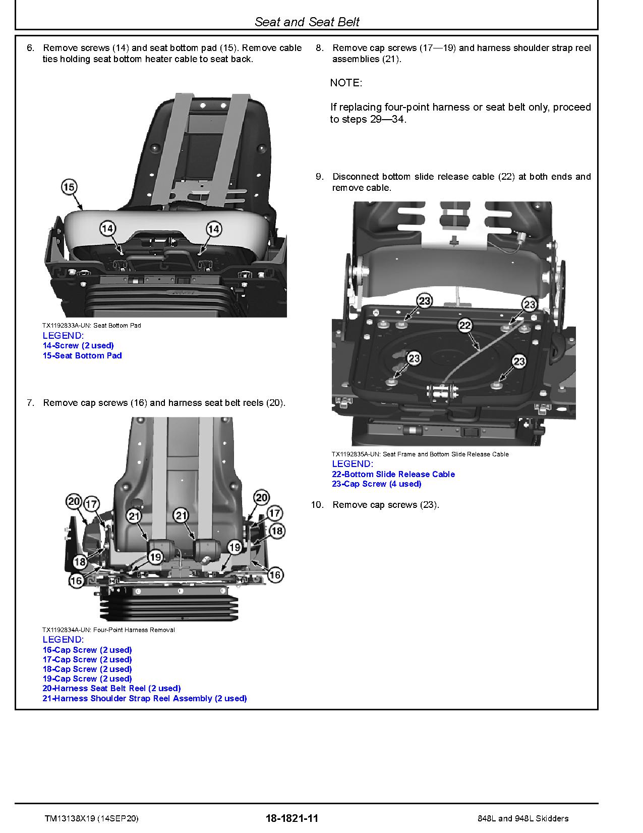 John Deere 848L 948L Grapple Skidders Repair Manual TM13138X19 (4)