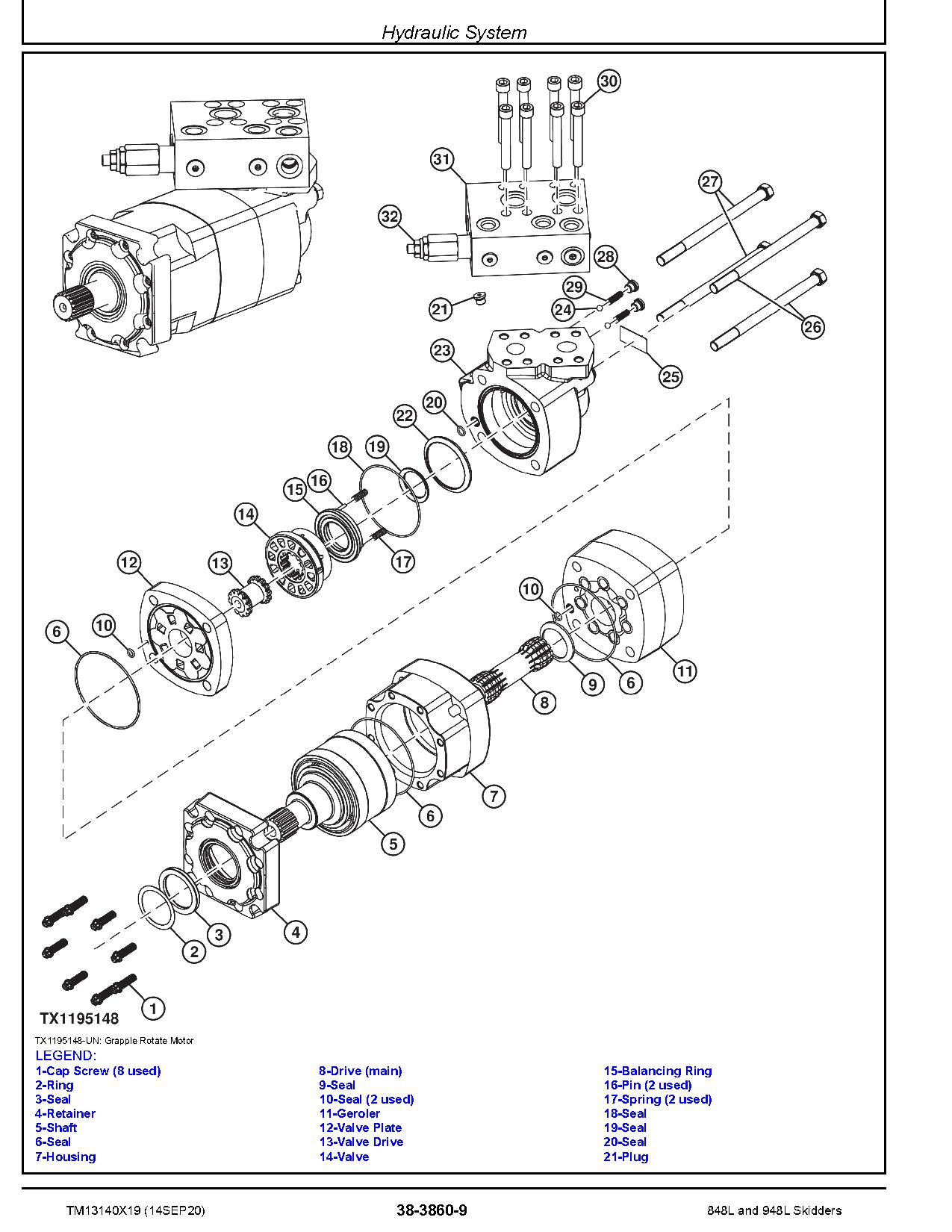 John Deere 848L 948L Skidders Repair Manual TM13140X19 (4)