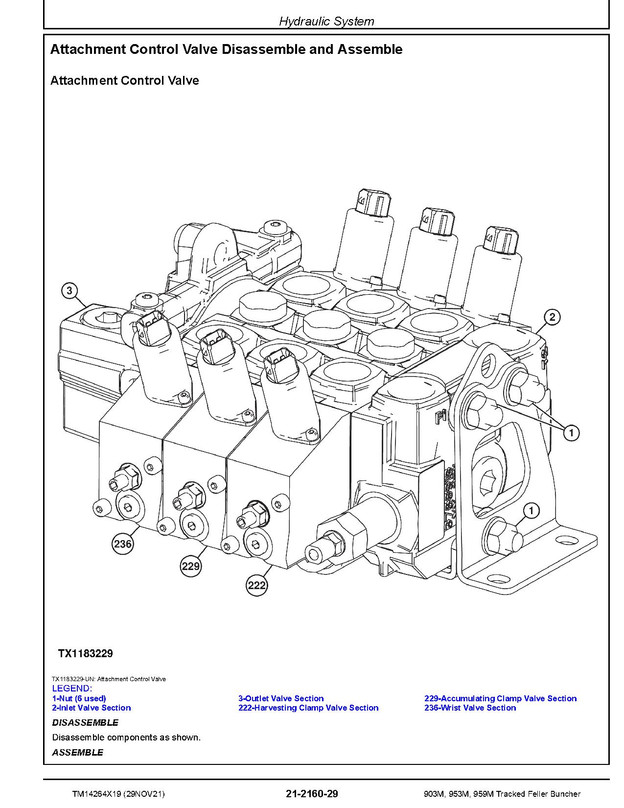 John Deere 903M 953M 959M Tracked Feller Bunchers Repair Manual TM14264X19 (3)