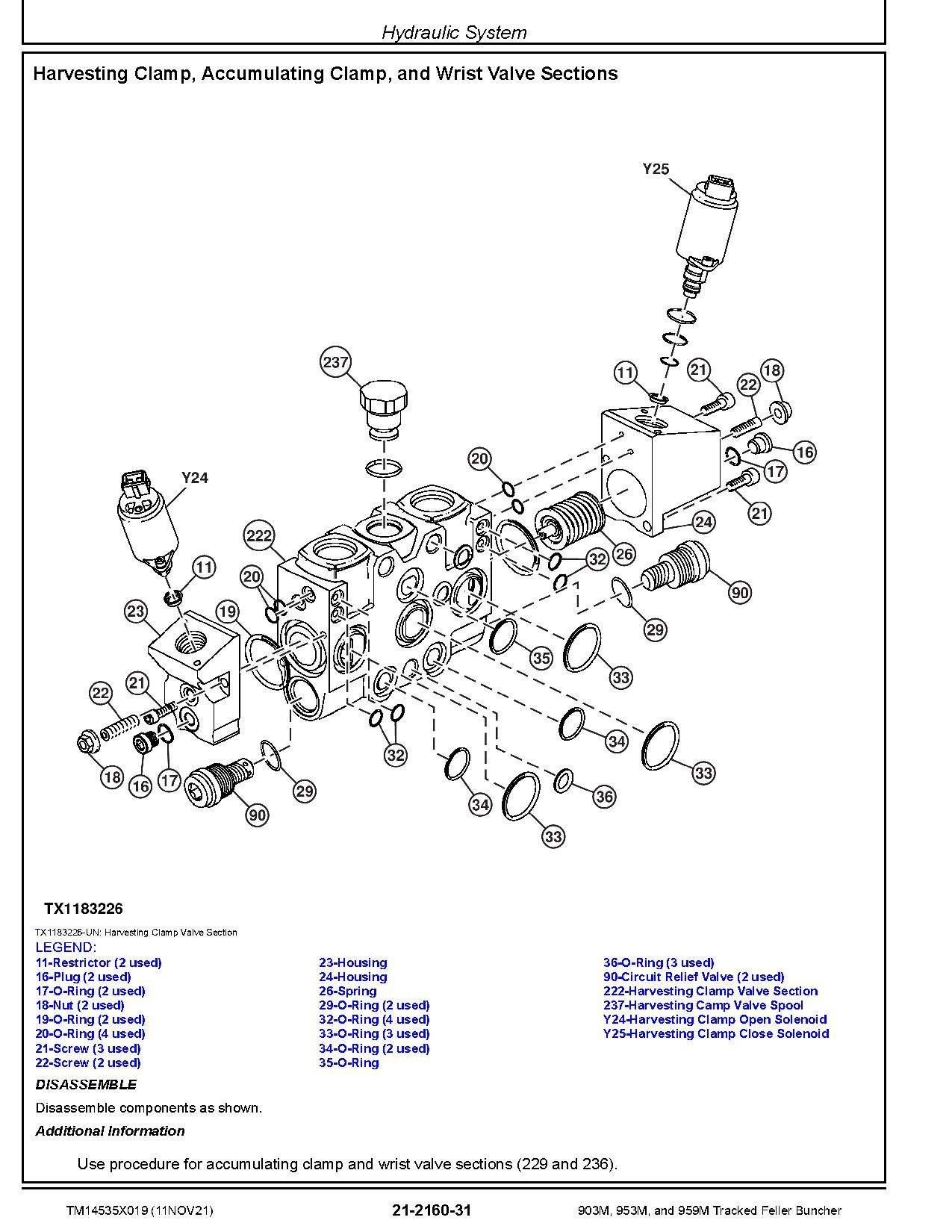 John Deere 903M 953M 959M Tracked Feller Bunchers Repair Manual TM14535X019 (4)