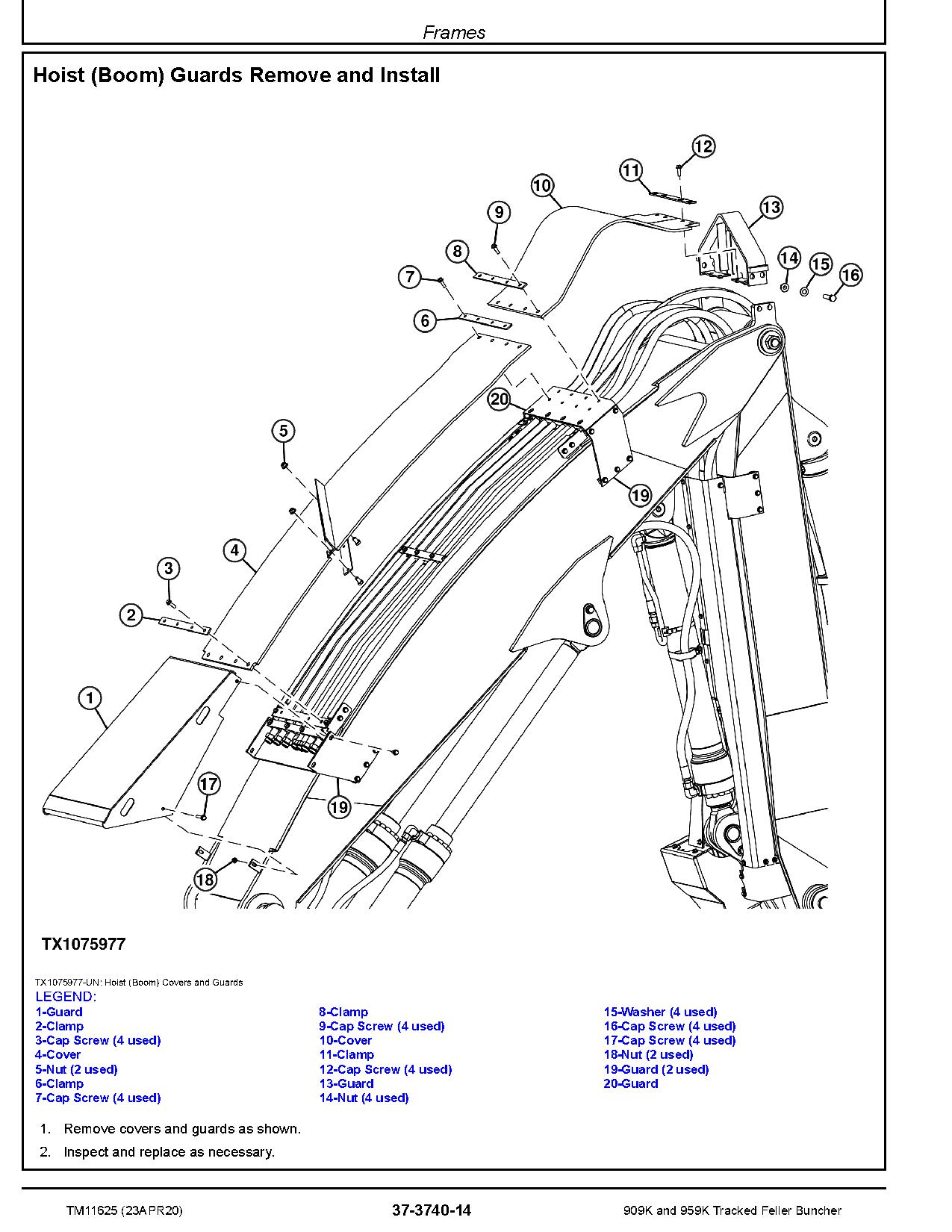 John Deere 909K 959K Tracked Feller Bunchers Repair Manual TM11625 (4)