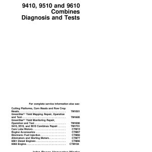 John Deere 9410 9510 9610 Combines Diagnostic Manual TM1702 (1)