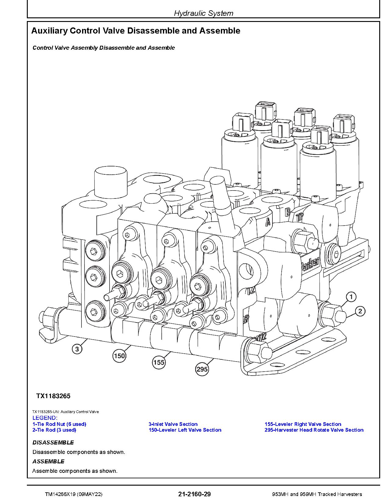 John Deere 953MH 959MH Tracked Harvesters Repair Manual TM14266X19 (4)