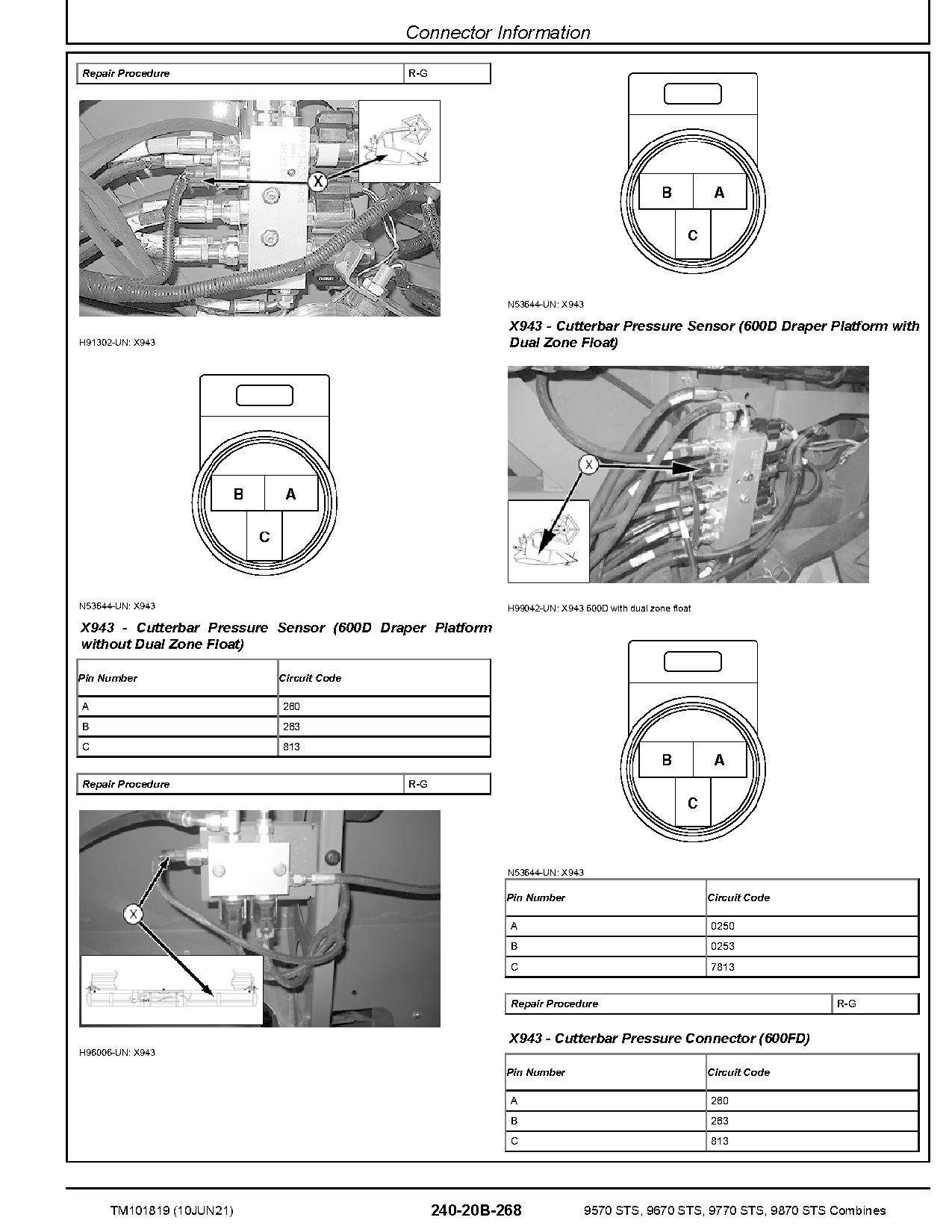 John Deere 9570 9670 9770 9870 STS Combines Diagnostic Manual TM101819 (3)