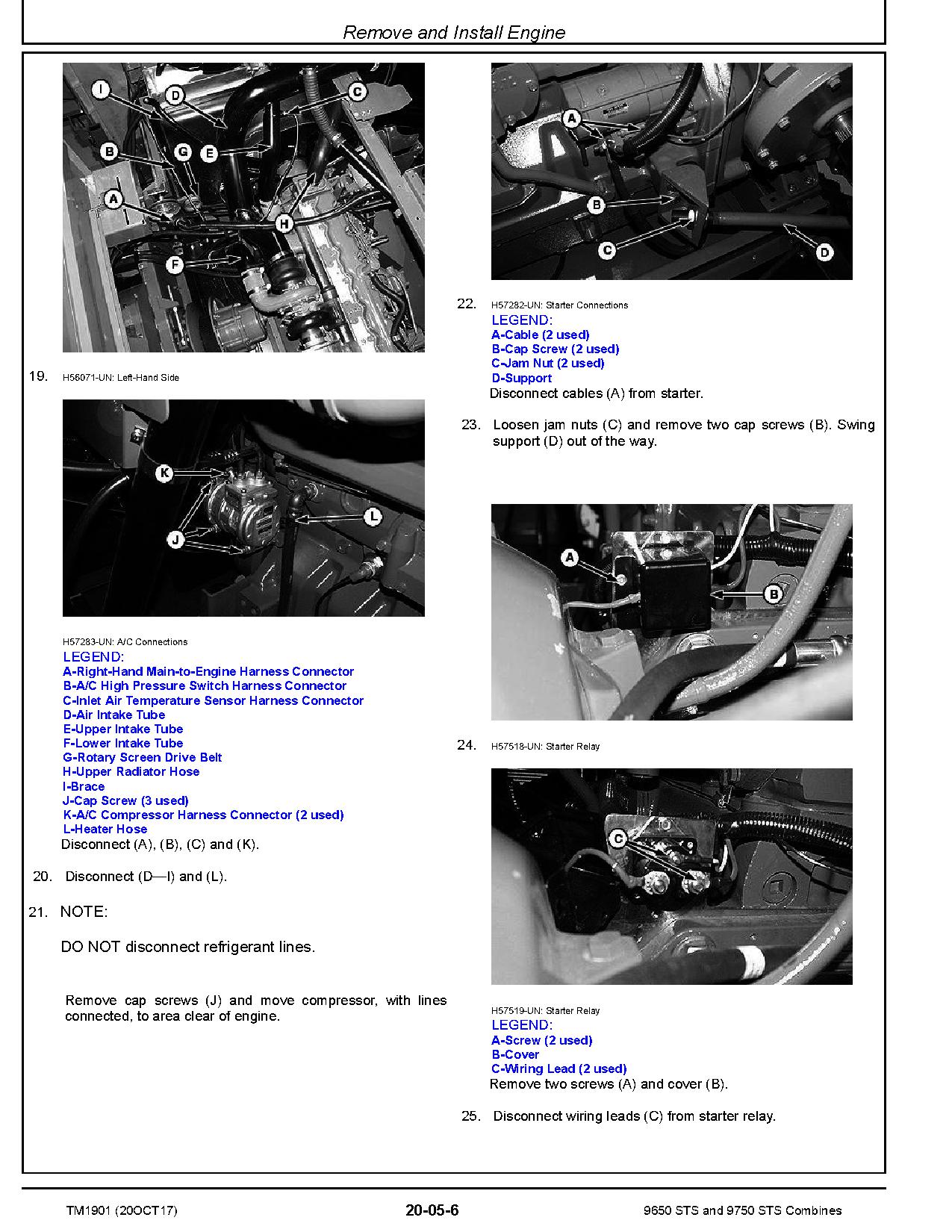 John Deere 9650 9750 Combines Repair Manual TM1901 (2)