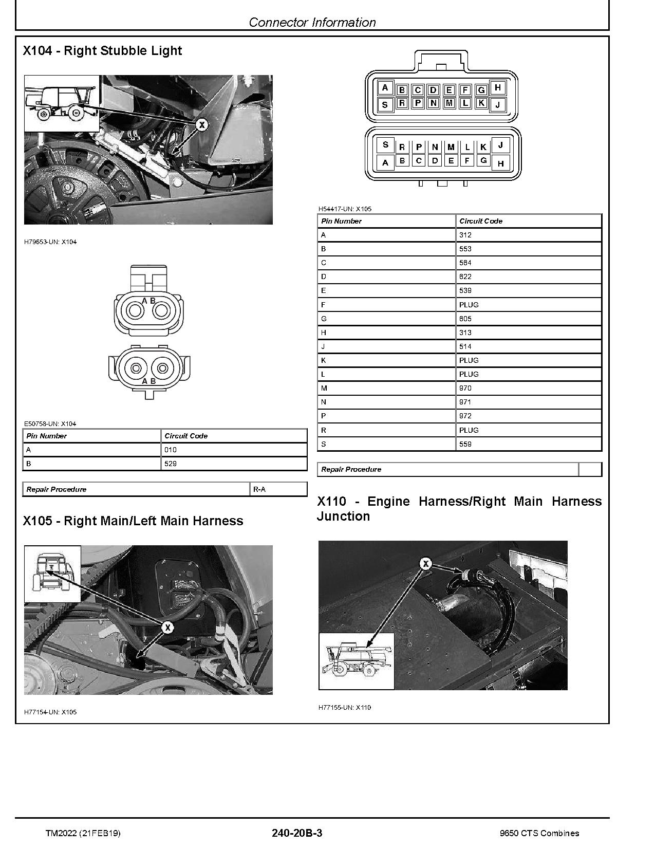 John Deere 9650 CTS Combines Diagnostic Manual TM2022 (3)