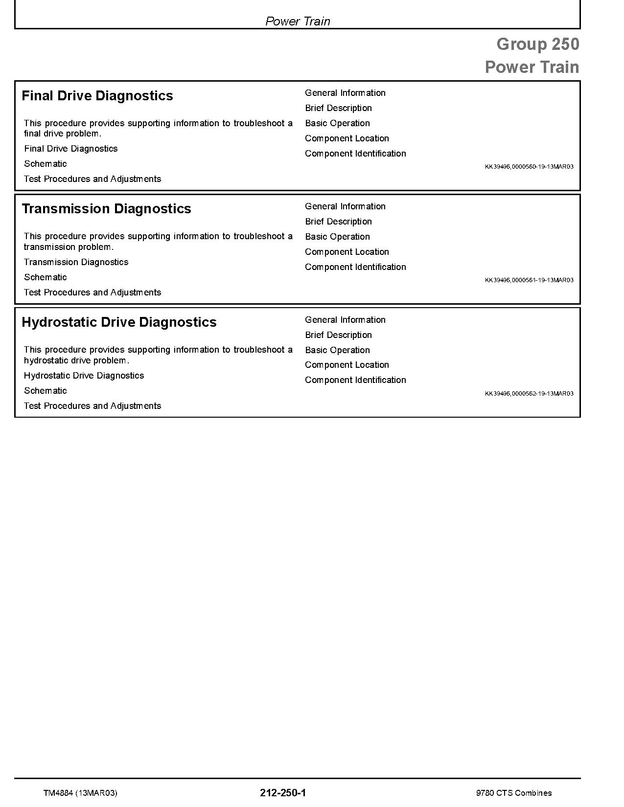 John Deere 9780 CTS Combines Diagnostic Manual TM4884 (3)