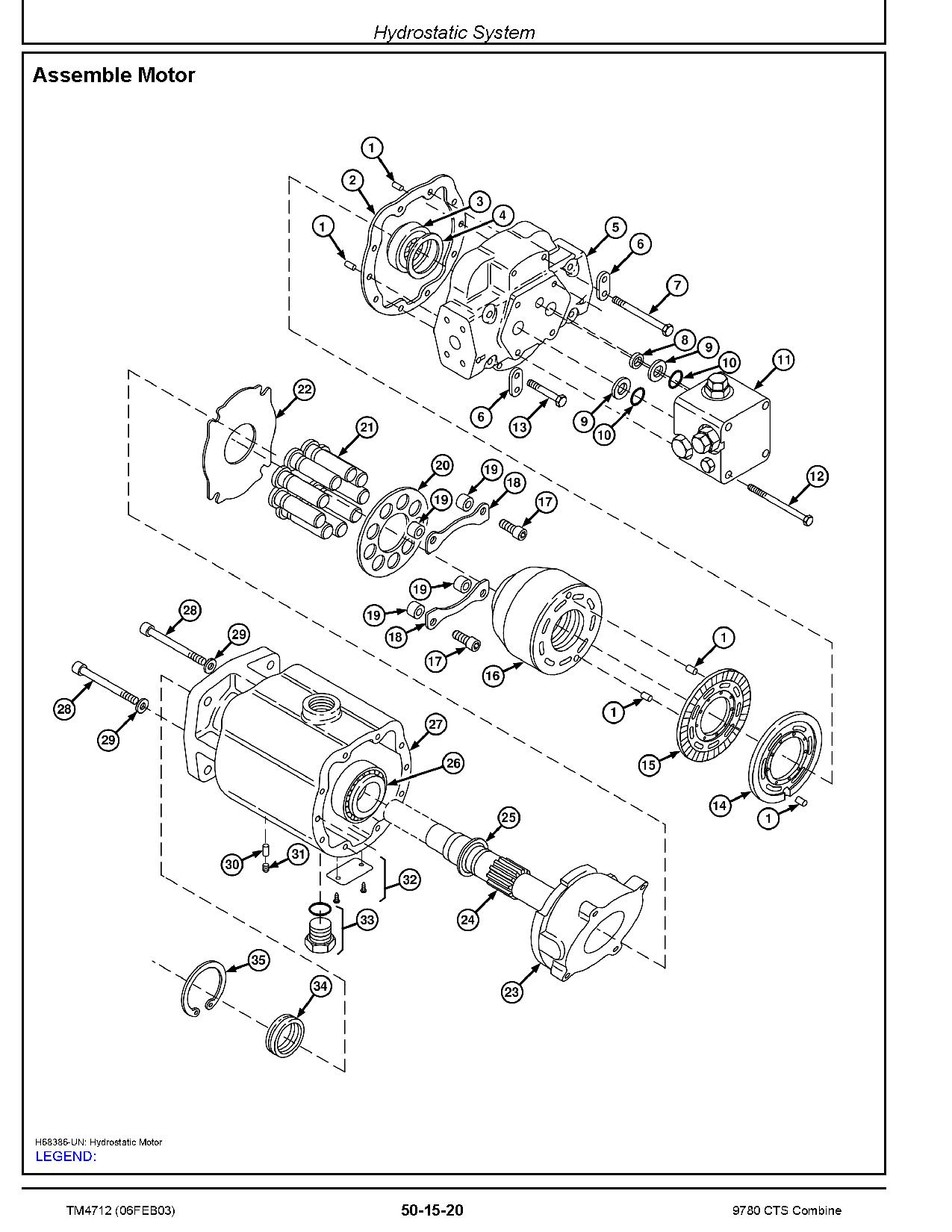 John Deere 9780 CTS Combines Repair Manual TM4712 (2)