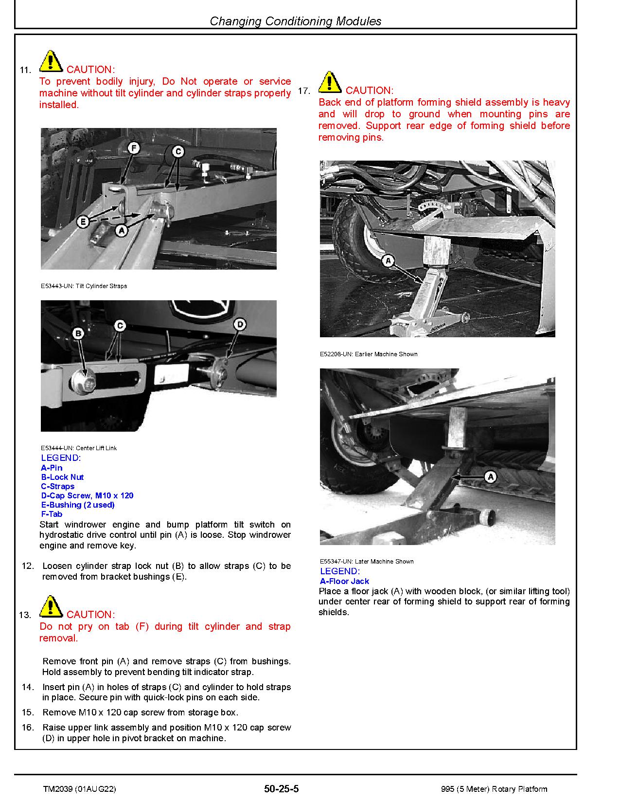 John Deere 995 5 Meter Rotary Platforms Technical Manual TM2039 (4)
