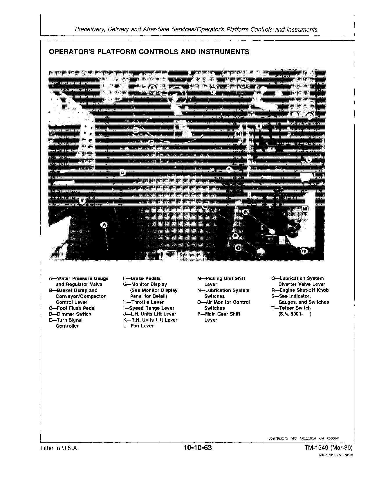 John Deere 9950 Cotton Pickers Technical Manual TM1349 (2)