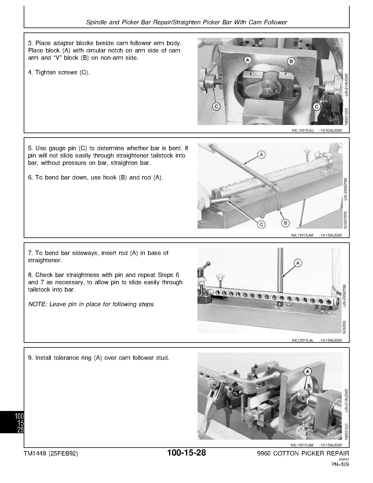 John Deere 9960 Cotton Pickers Repair Manual TM1448 (4)