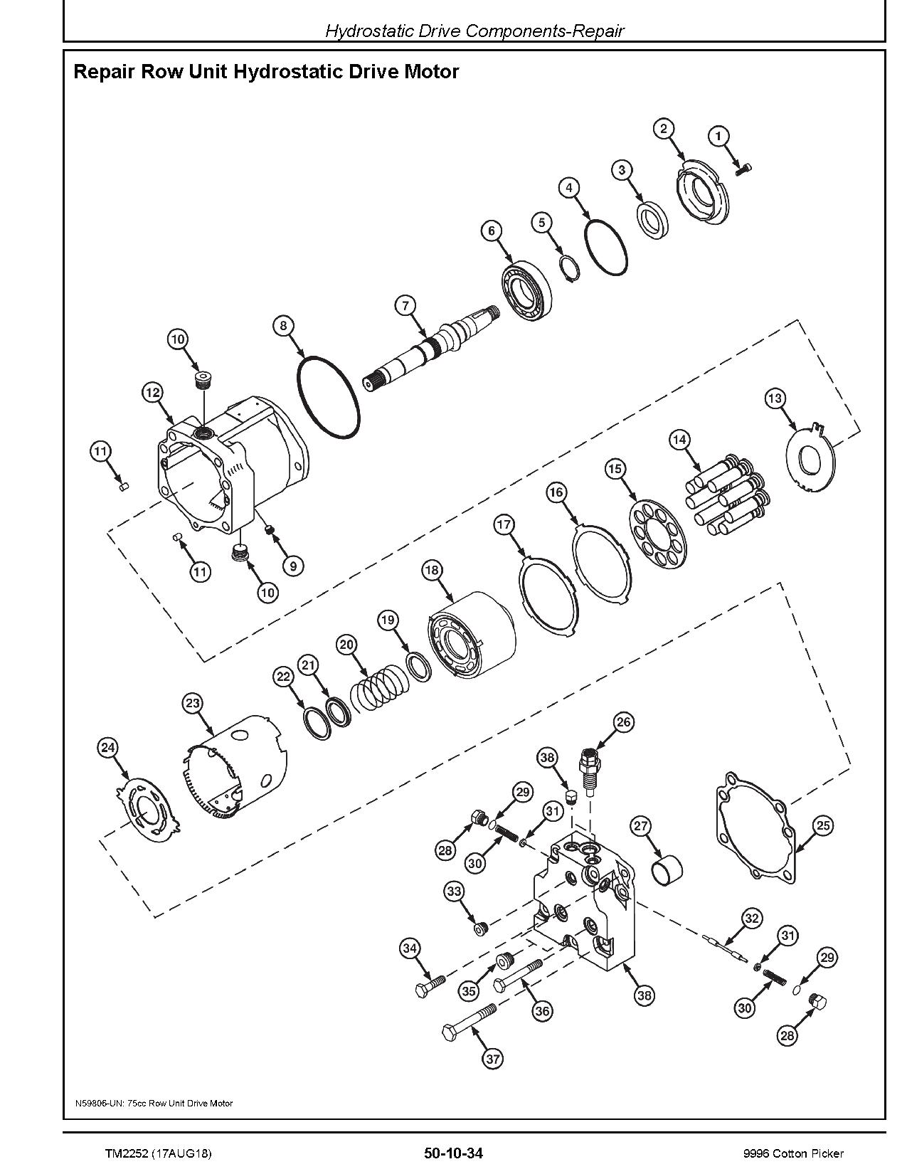 John Deere 9996 Cotton Pickers Repair Manual TM2252 (3)