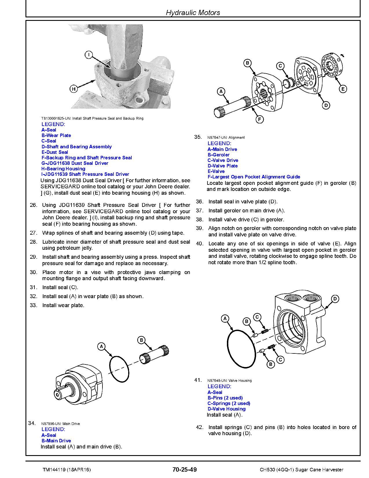 John Deere CH530 FMWORLD 4GQ 1 Sugar Cane Harvesters Repair Manual TM144119 (4)