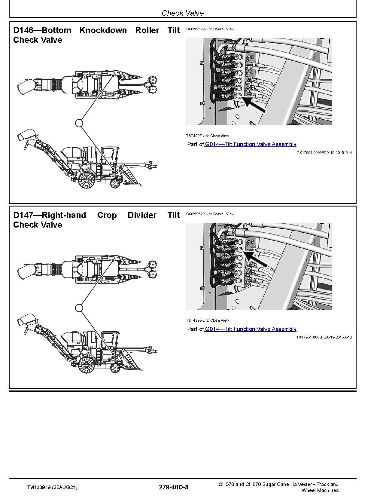 John Deere CH570 CH670 Sugar Cane Harvesters Diagnostic Manual TM133919 (4)