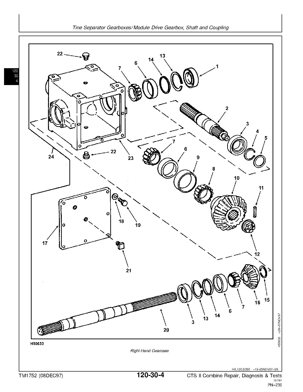 John Deere CTS II Combines Diagnostic Repair Manual TM1752 (3)