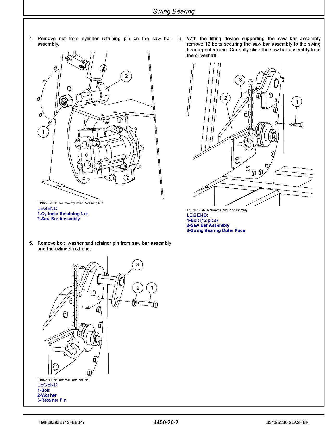John Deere S240 S260 Slashers Technical Manual TMF388883 (3)