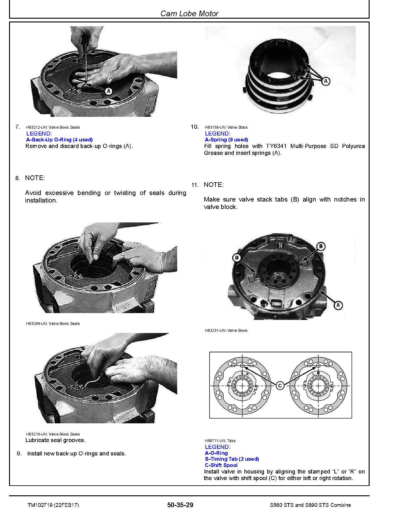 John Deere S560 S690 Combines Repair Manual TM102719 (3)
