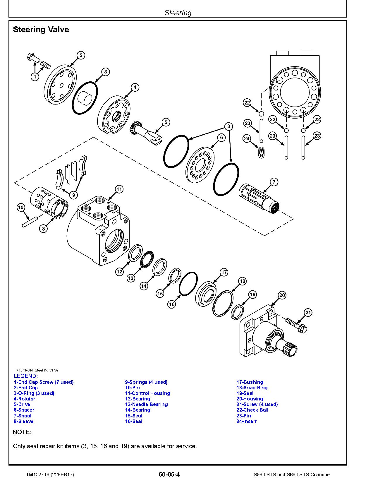 John Deere S560 S690 Combines Repair Manual TM102719 (4)