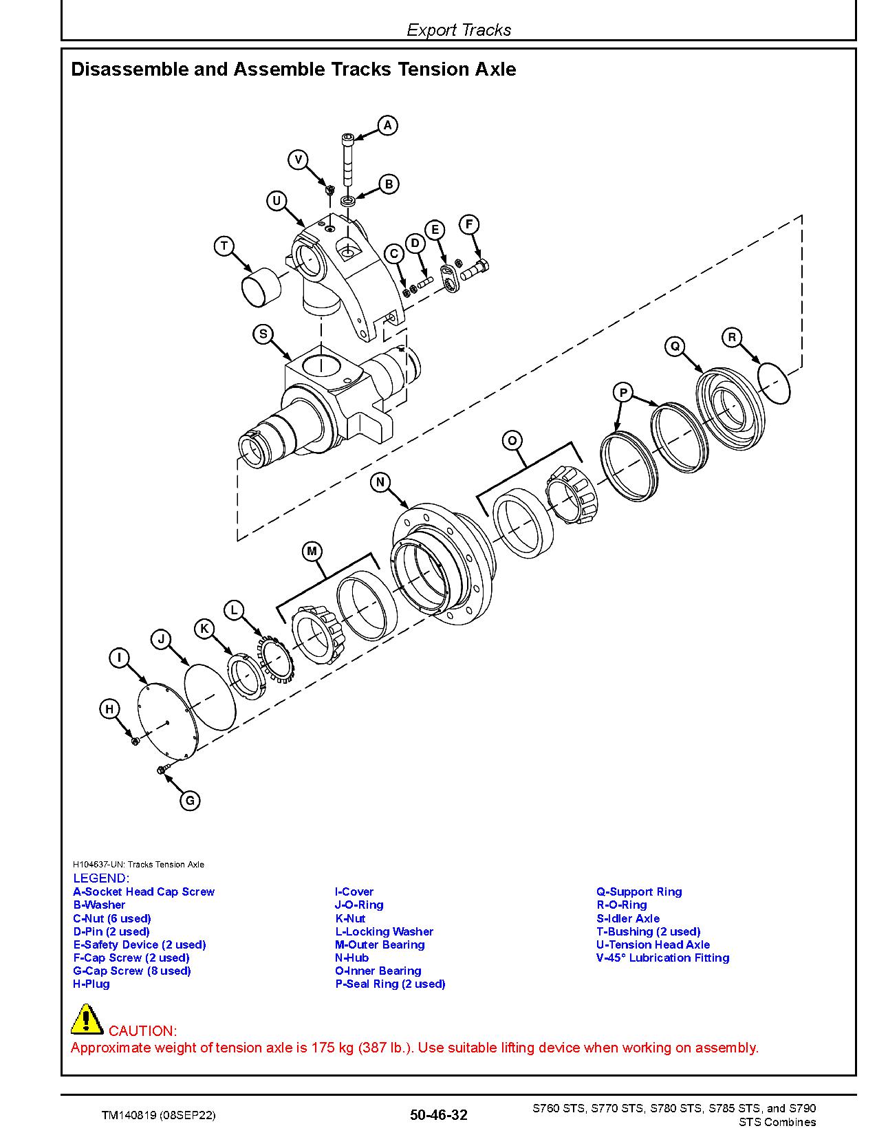 John Deere S760 S770 S780 S785 S790 STS Combines Repair Manual TM140819 (3)