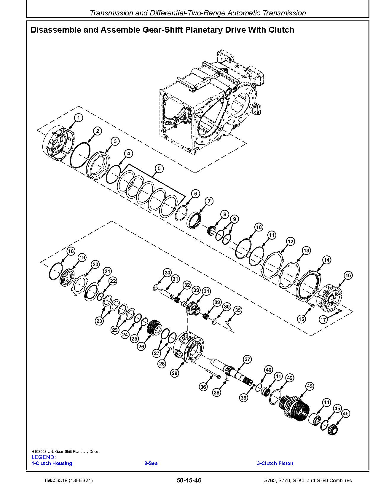 John Deere S760 S770 S780 S790 Combines Repair Manual TM806319 (2)