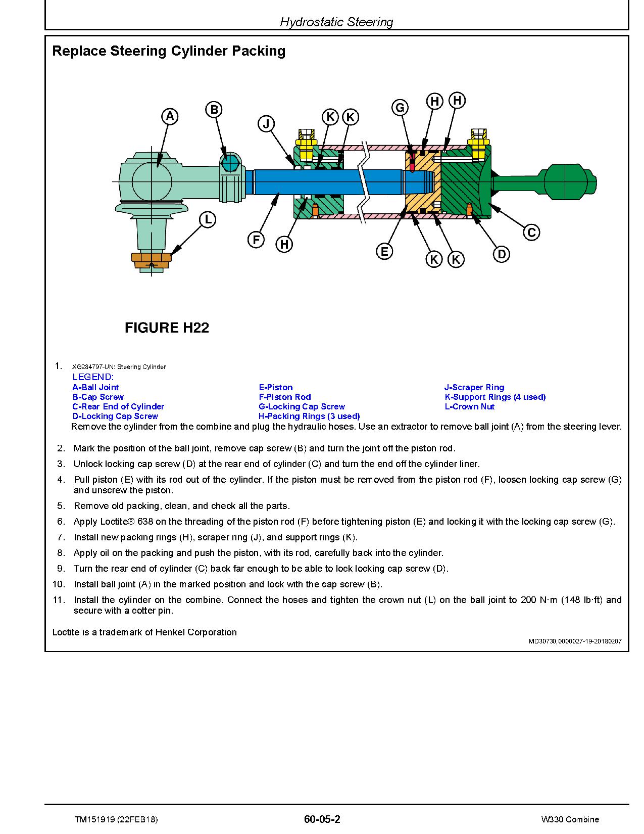 John Deere W330 Combines Repair Manual TM151919 (3)