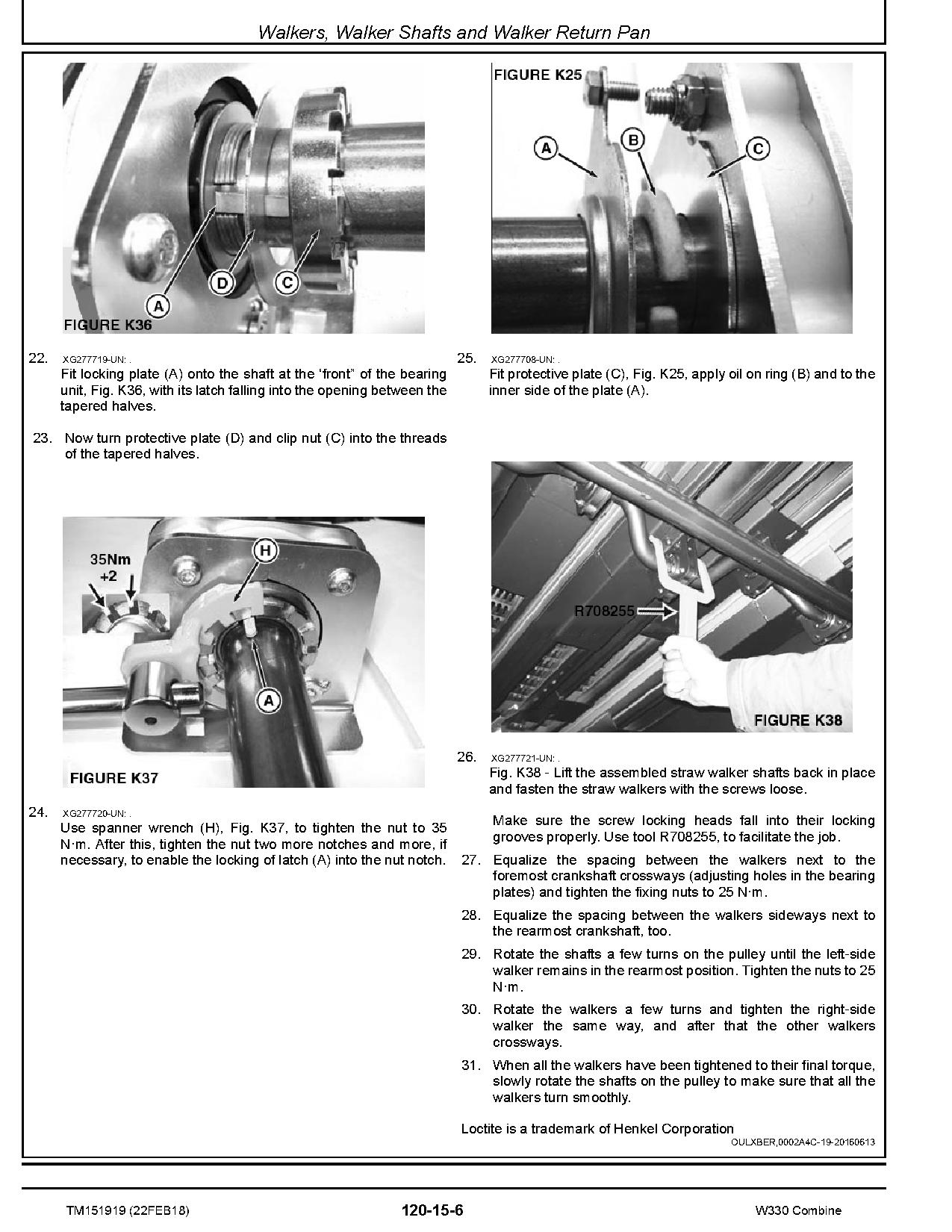 John Deere W330 Combines Repair Manual TM151919 (4)