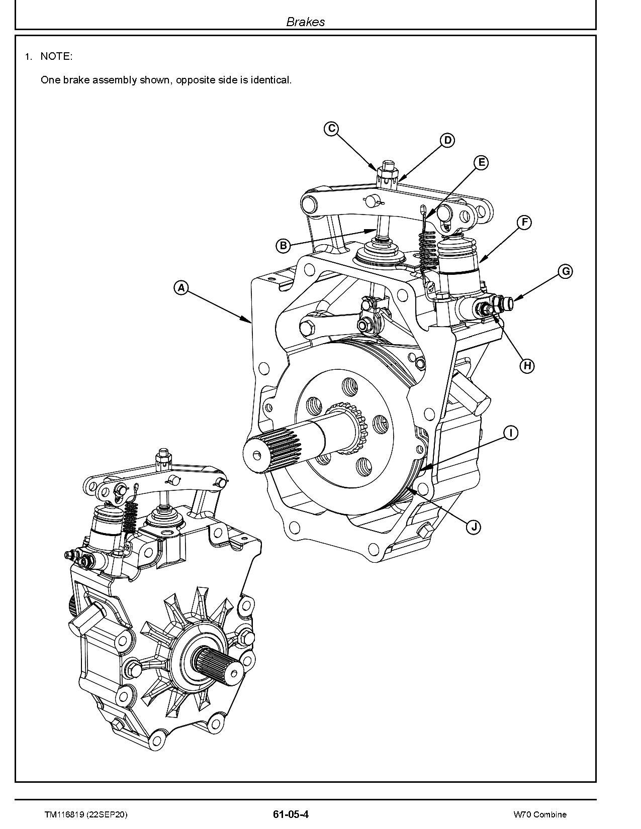 John Deere W70 Combines Repair Manual TM116819 (3)