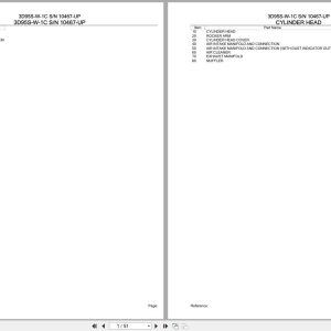 Komatsu Engine 3D95S W 1C 10467 UP Parts Catalog (1)