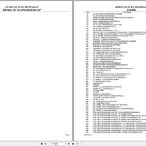 Komatsu Engine 4D102E 1C 1C 26200163 UP Parts Catalog (1)