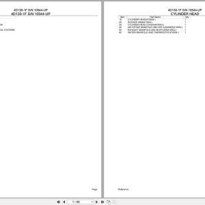 Komatsu Engine 4D130 1F 10544 UP Parts Catalog (1)