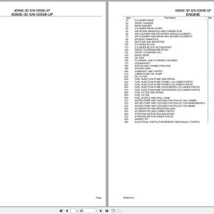 Komatsu Engine 4D84E 3D 03508 UP Parts Catalog (1)