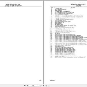 Komatsu Engine 4D88E 3C 00101 UP Parts Catalog (1)