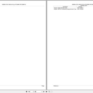 Komatsu Engine 4D88E 6 14803 UP Parts Catalog (1)