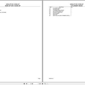 Komatsu Engine 4D94 2P 12336 UP Parts Catalog (1)