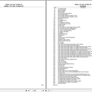 Komatsu Engine 4D95L 1FF 131803 UP Parts Catalog (1)