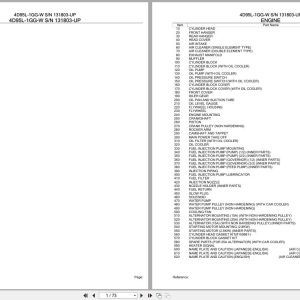 Komatsu Engine 4D95L 1GG W 131803 UP Parts Catalog (1)