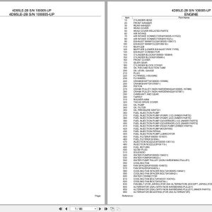 Komatsu Engine 4D95LE 2B 100005 UP Parts Catalog (1)