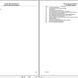 Komatsu Engine 6D105 1BB 62390 UP Parts Catalog (1)