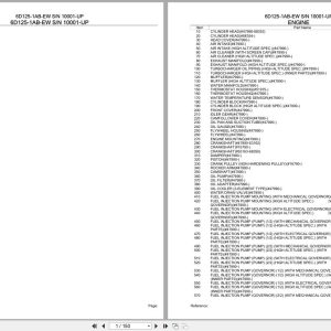 Komatsu Engine 6D125 1AB EW 10001 UP Parts Catalog (1)