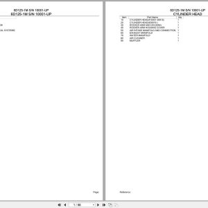Komatsu Engine 6D125 1M 10001 UP Parts Catalog (1)
