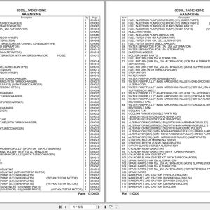 Komatsu Engine 6D95L 1AD Parts Catalog (1)