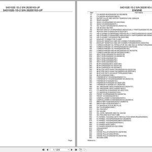 Komatsu Engine S4D102E 1D 2 26200163 UP Parts Catalog (1)