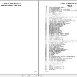 Komatsu Engine S4D102E 1E 2Z 26200163 UP Parts Catalog (1)