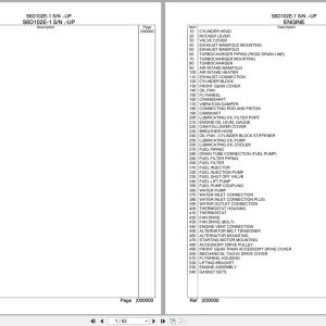 Komatsu Engine S6D102E 1 Parts Catalog (1)