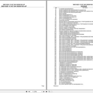 Komatsu Engine S6D102E 1C 6C 26200163 UP Parts Catalog (1)
