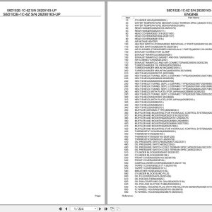 Komatsu Engine S6D102E 1C 6Z 26200163 UP Parts Catalog (1)