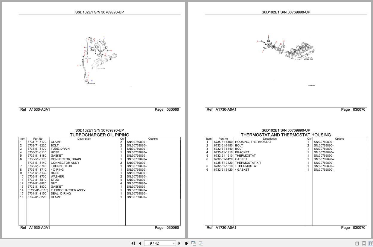 Komatsu Engine S6D102E1 Parts Catalog (2)