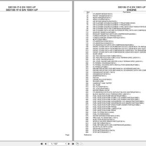 Komatsu Engine S6D108 1F 6 10001 UP Parts Catalog (1)