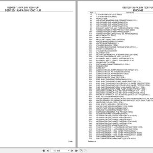Komatsu Engine S6D125 1JJ FA 10001 UP Parts Catalog (1)