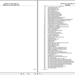 Komatsu Engine S6D140 1U F 10001 UP Parts Catalog (1)